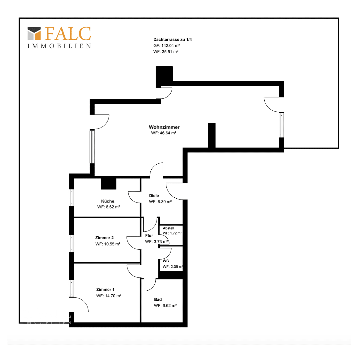 Wohnung zum Kauf 995.000 € 3 Zimmer 136,6 m²<br/>Wohnfläche Solln München 81477