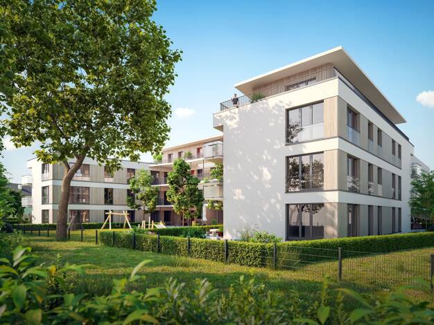 Wohnung zum Kauf - Neubau provisionsfrei 739.950 € 3 Zimmer 83,3 m² 2. Geschoss Großreuther Straße 165 Großreuth h d Veste Nürnberg 90425