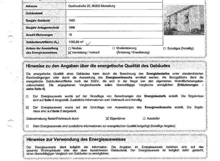 Wohnung zum Kauf 311.001 € 7 Zimmer 208,9 m² Merseburg 06217