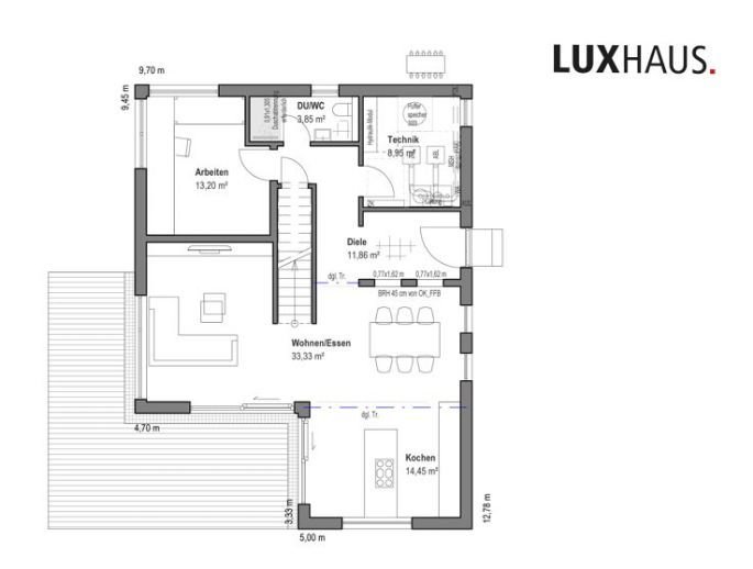 Einfamilienhaus zum Kauf 665.000 € 5 Zimmer 165 m²<br/>Wohnfläche 845 m²<br/>Grundstück Taubenpreskeln Gera 07551