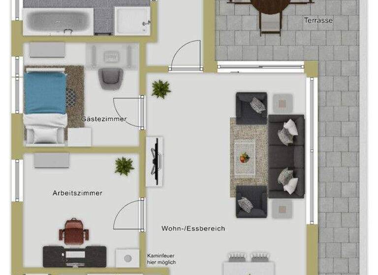 Penthouse zum Kauf 849.000 € 4 Zimmer 113 m² 3. Geschoss Südstadt Ravensburg 88214