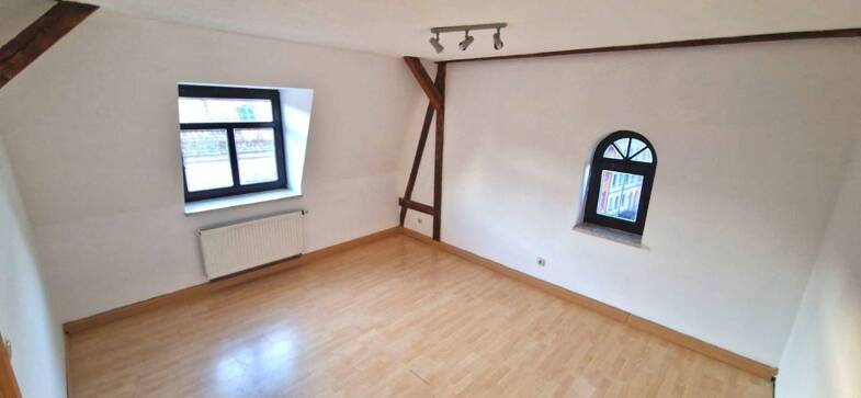 Wohnung zur Miete 380 € 2 Zimmer 55 m² Dachgeschoss, 3. Geschoss Schulstr. 24 Meuselwitz Meuselwitz 04610