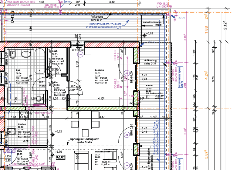Wohnung zur Miete 1.100 € 2,5 Zimmer 91,3 m² 2. Geschoss frei ab 01.05.2026 Friedrichshafen 88045