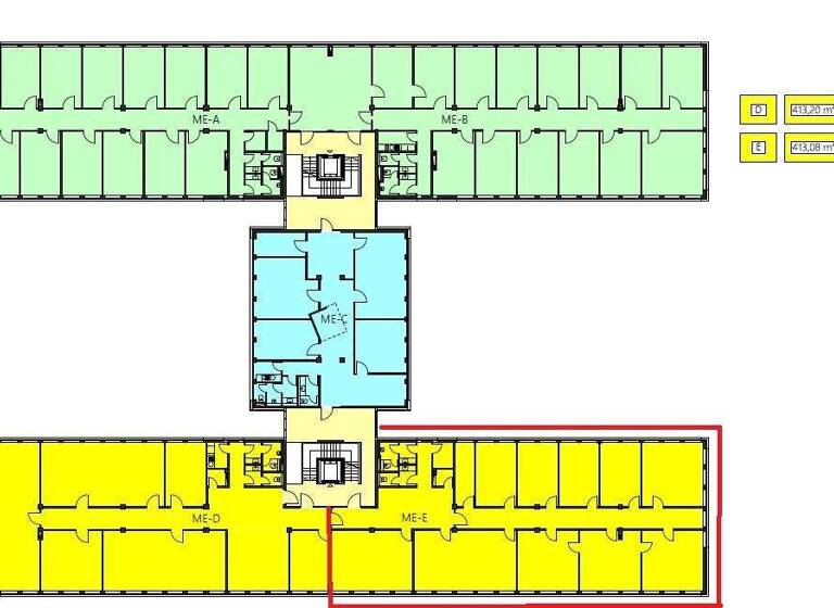 Bürogebäude zur Miete 11,50 € 413,1 m² Bürofläche teilbar ab 413 m² Frechen 50226