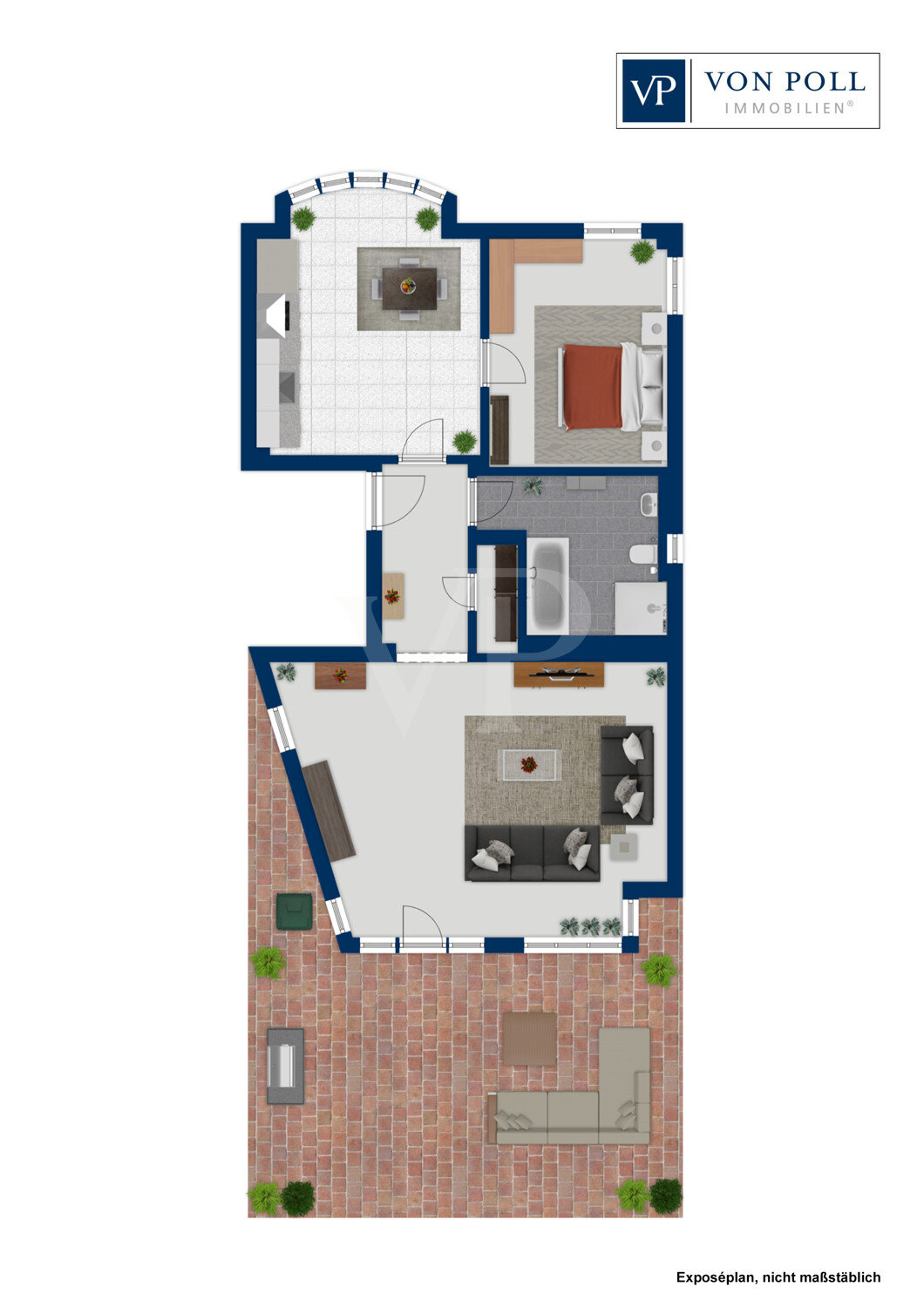 Wohnung zur Miete 750 € 2 Zimmer 75 m²<br/>Wohnfläche ab sofort<br/>Verfügbarkeit Troisdorf Troisdorf / Mitte 53840