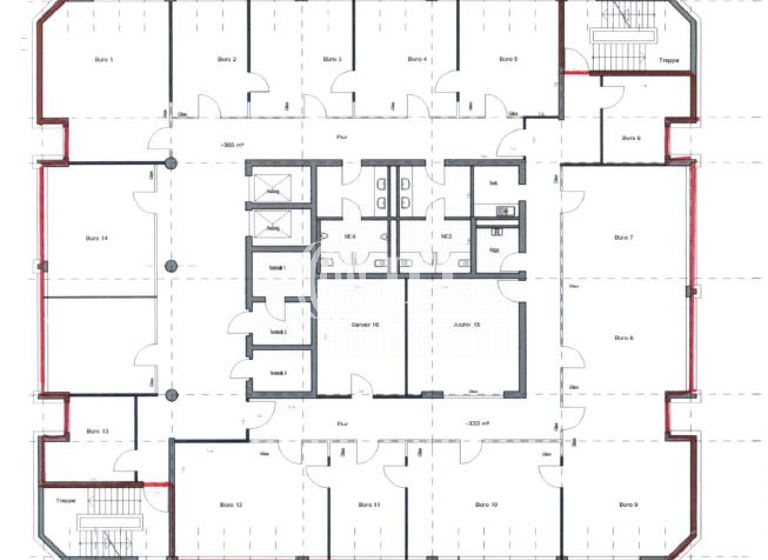 Bürofläche zur Miete provisionsfrei 14,50 € 4.402 m² Bürofläche teilbar ab 622,8 m² Moosach München 80992