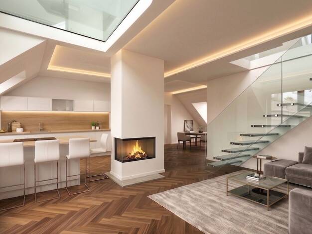 Wohnung zum Kauf - Erstbezug 7 Zimmer 205 m² 5. Geschoss Neuhausen-Nymphenburg München 80634