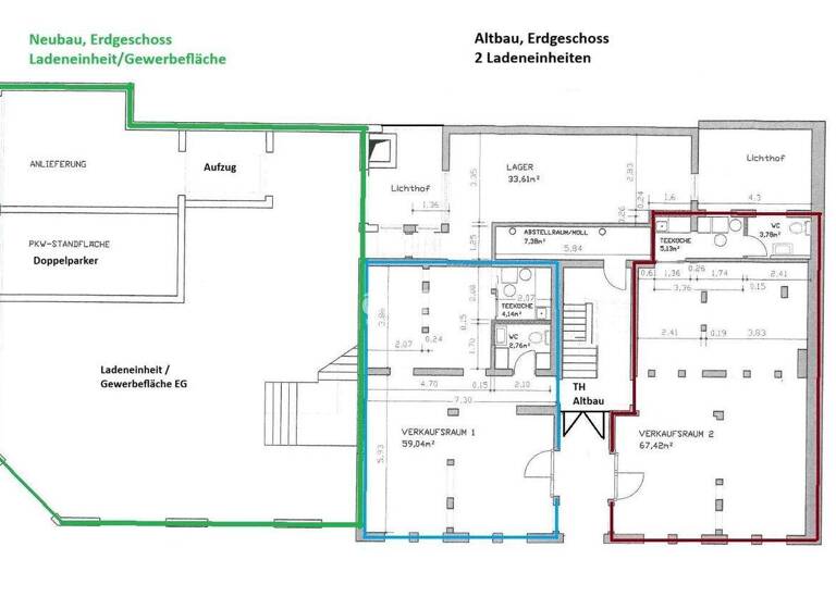 Gewerbeobjekt zum Kauf als Kapitalanlage geeignet 2.500.000 € 1.245 m² Altstadt Erfurt 99084