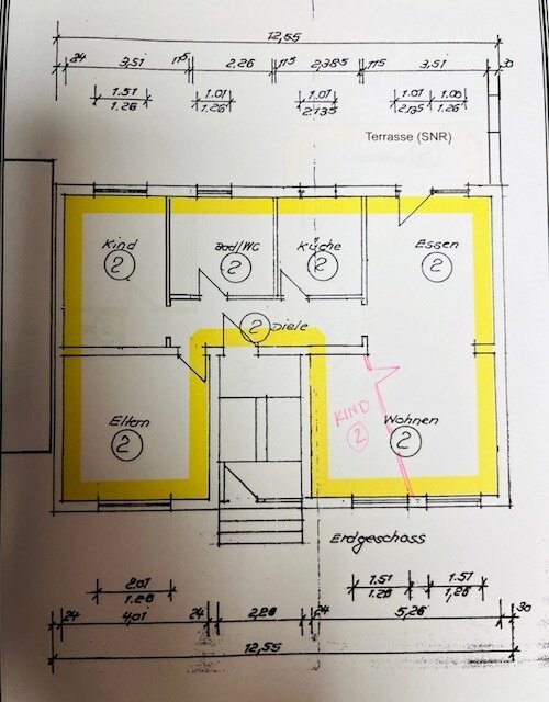 Wohnung zum Kauf provisionsfrei 249.000 € 4 Zimmer 89 m²<br/>Wohnfläche 1.<br/>Geschoss Kierdorf Erftstadt 50374