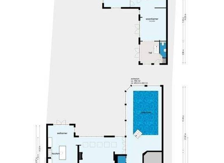 Villa zum Kauf 2.195.011 € 8 Zimmer 438 m² 1.123 m² Grundstück zuideinde 89 oostzaan 1511 GB