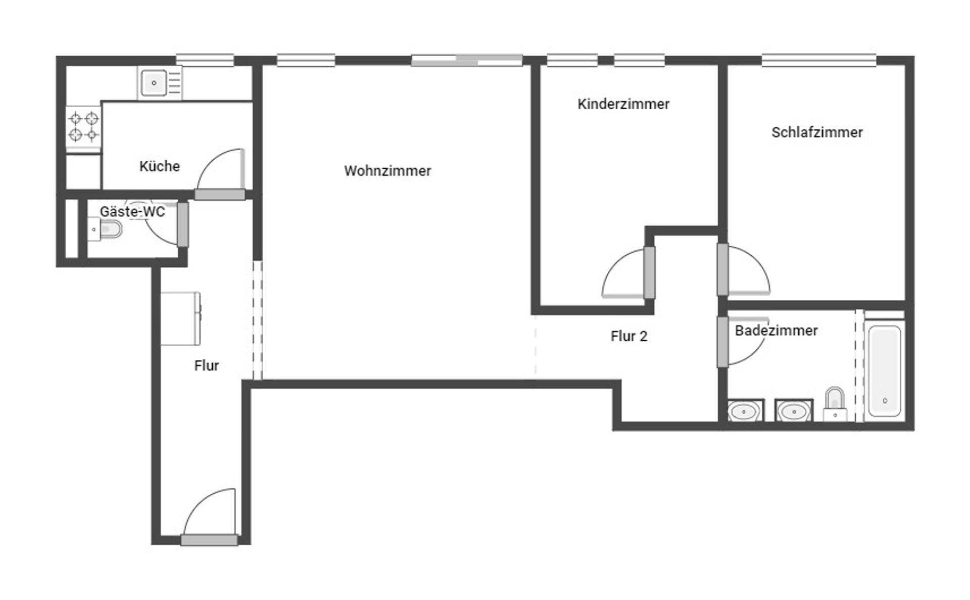 Immobilie zum Kauf als Kapitalanlage geeignet 279.000 € 3 Zimmer 78,7 m²<br/>Fläche Eningen Eningen unter Achalm 72800