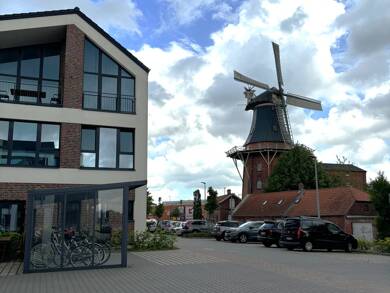 Wohnung zur Miete - Erstbezug 1.080 € 2 Zimmer 99,1 m² EG frei ab sofort Raiffeisenstraße 2c, Nummer 58 Süderneuland I Norden 26506
