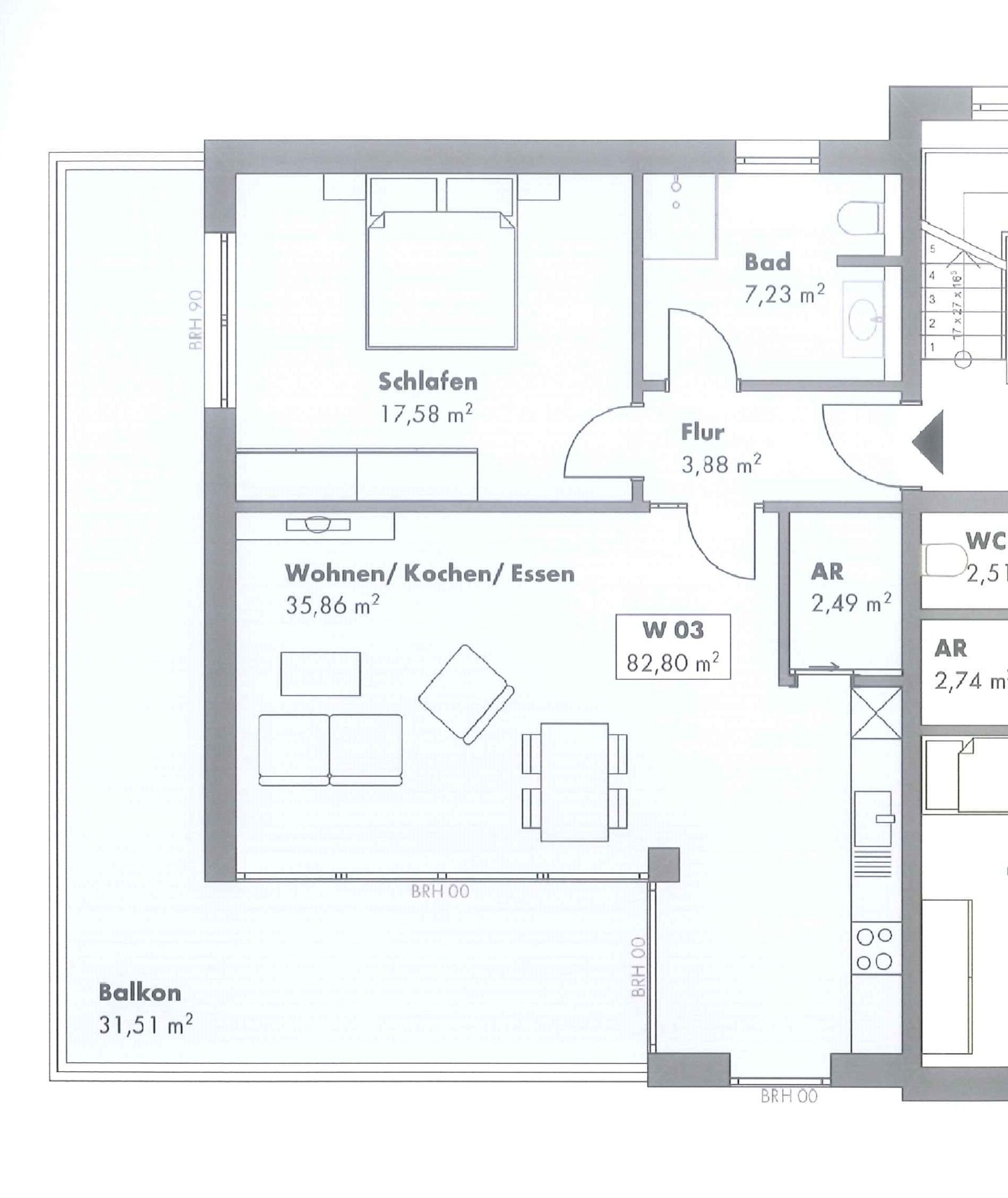 Wohnung zum Kauf 399.000 € 2 Zimmer 82,8 m²<br/>Wohnfläche 1.<br/>Geschoss Harleshausen Kassel 34128