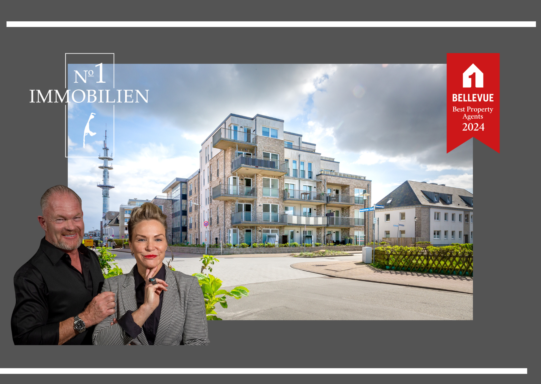 Apartment zum Kauf 890.000 € 2 Zimmer 68 m²<br/>Wohnfläche 1.<br/>Geschoss Westerland Sylt 25980