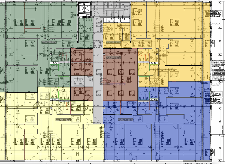 Bürofläche zur Miete provisionsfrei 9,95 € 406,8 m² Bürofläche Neureut Karlsruhe 76149