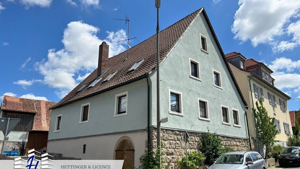 Einfamilienhaus zum Kauf 195.000 € 6 Zimmer 163 m² 610 m² Grundstück Ippesheim 97258