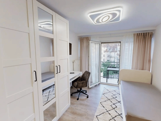 Wohnung zur Miete 600 € 1 Zimmer 26 m² Geschoss 4/5 frei ab 14.09.2026 Stephanstraße 6 St Peter Weiterer Innenstadtgürtel Süd 90478