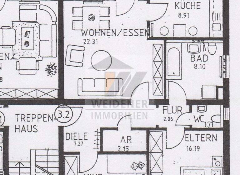 Wohnung zum Kauf 72.500 € 3 Zimmer 84 m² 1. Geschoss Schloßstraße 35 Crossen 07613