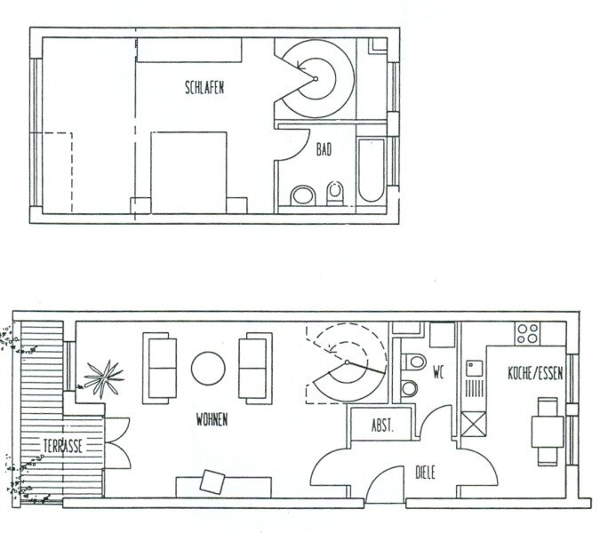 Wohnung zur Miete 620 € 2 Zimmer 72,8 m²<br/>Wohnfläche 6.<br/>Geschoss Kanzlerstraße 52 Kaßberg 911 Chemnitz 09112