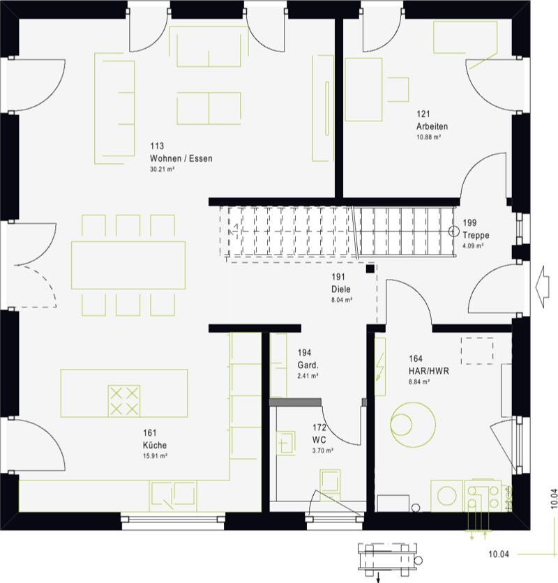 Haus zum Kauf provisionsfrei 364.459 € 5 Zimmer 162 m²<br/>Wohnfläche 743 m²<br/>Grundstück Birken-Honigsessen Birken-Honigsessen 57587