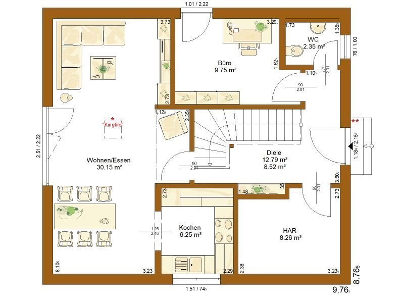 Einfamilienhaus zum Kauf 553.000 € 5 Zimmer 149 m²<br/>Wohnfläche 438 m²<br/>Grundstück Amberg 86854