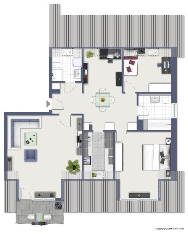 Wohnung zum Kauf 349.000 € 4 Zimmer 92,9 m²<br/>Wohnfläche Garstedt Norderstedt 22848