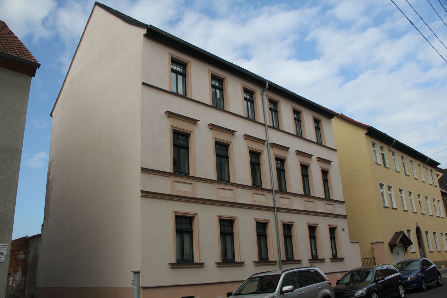 Wohnung zur Miete 314 € 2 Zimmer 55 m²<br/>Wohnfläche 3.<br/>Geschoss 01.12.2024<br/>Verfügbarkeit Steinstr. 11 Merseburg Merseburg 06217