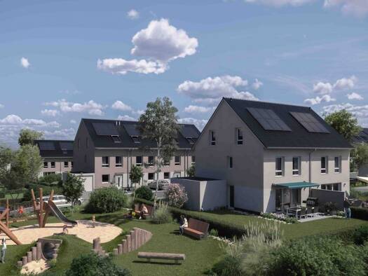 Doppelhaushälfte zum Kauf - Erstbezug 462.242 € 5 Zimmer 147 m² 215,3 m² Grundstück Eckersmühlen 91154