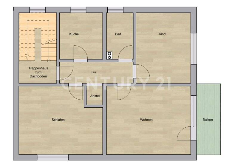 Wohnung zum Kauf 249.000 € 3 Zimmer 85 m² 3. Geschoss frei ab sofort Ampfing 84539