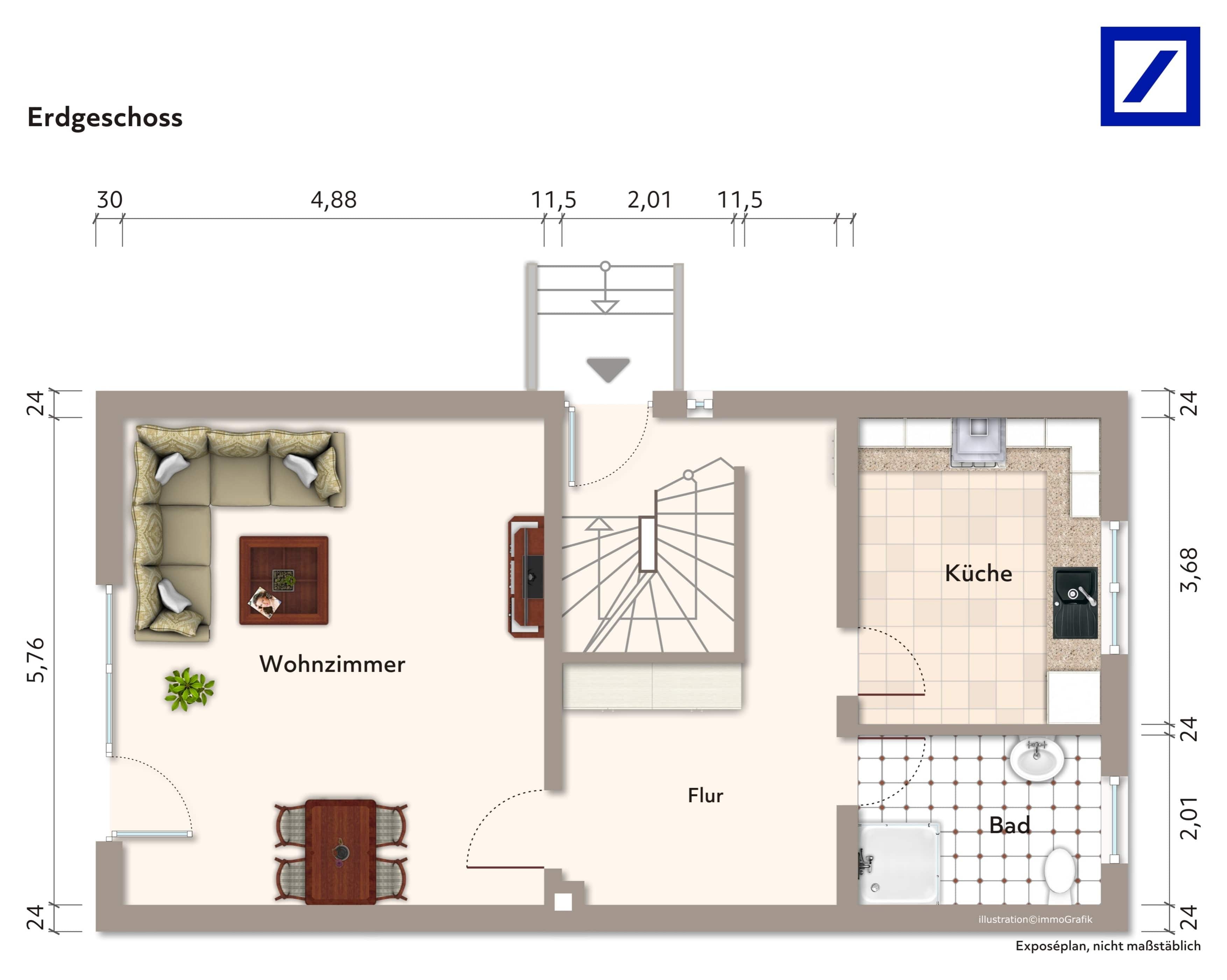 Doppelhaushälfte zum Kauf 155.000 € 3 Zimmer 110 m²<br/>Wohnfläche 494,5 m²<br/>Grundstück Bündheim Bad Harzburg 38667