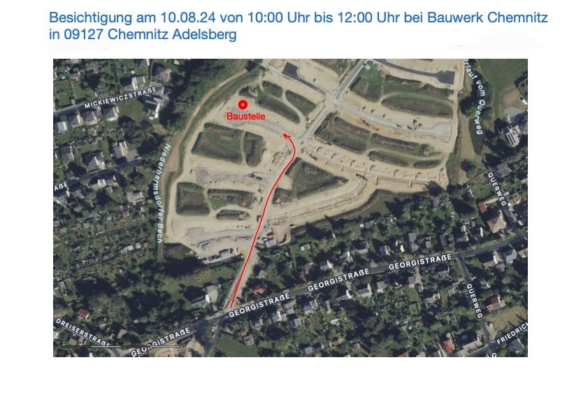 Grundstück zum Kauf 1.000 m²<br/>Grundstück Adelsberg 250 Chemnitz 09125