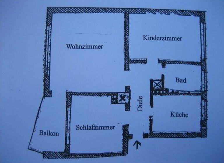 Wohnung zum Kauf als Kapitalanlage geeignet 81.000 € 3 Zimmer 65 m² Möldersstraße Diepholz 49356