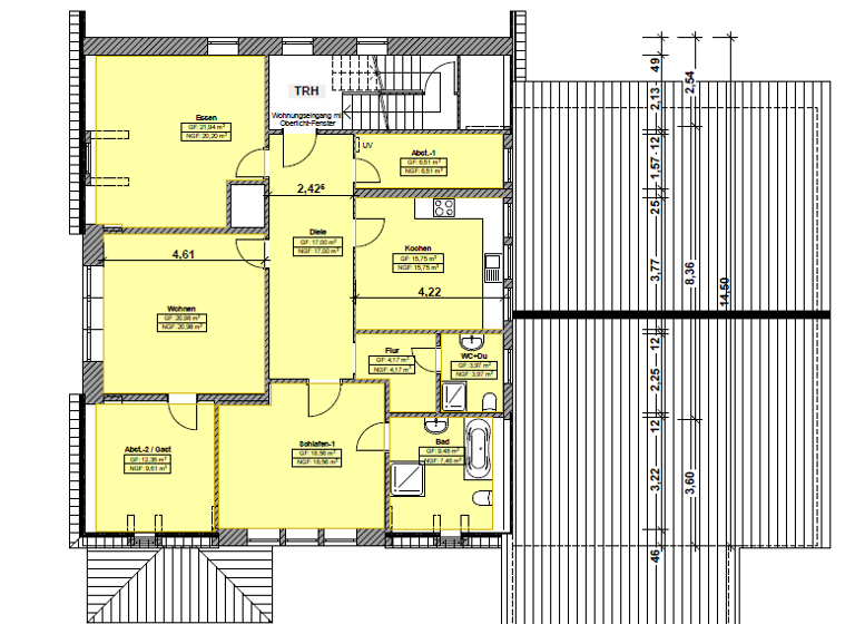 Wohn- und Geschäftshaus zum Kauf provisionsfrei 498.000 € 12 Zimmer 492,1 m² Bürofläche Hoefftstraße 13 Uelzen 29525