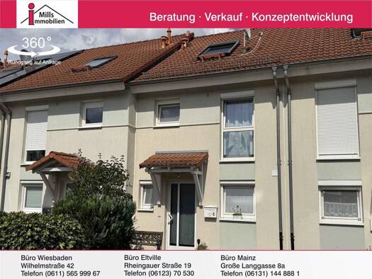 Reihenmittelhaus zum Kauf 520.000 € 4 Zimmer 115 m² 118 m² Grundstück Ebersheim Mainz 55129