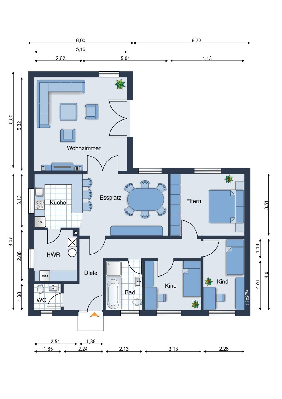 Bungalow zum Kauf 299.000 € 4 Zimmer 110,5 m²<br/>Wohnfläche 3.960 m²<br/>Grundstück Brinjahe Brinjahe 24816