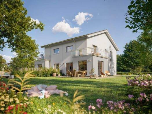 Doppelhaushälfte zum Kauf provisionsfrei 472.643 € 3 Zimmer 117 m² 365 m² Grundstück Krausenbach Dammbach 63874