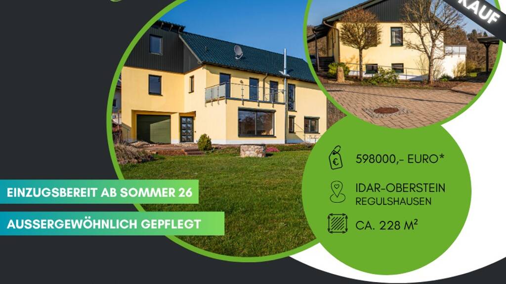 Mehrfamilienhaus zum Kauf 6 Zimmer 228 m² 1.011 m² Grundstück Idar-Oberstein 55743