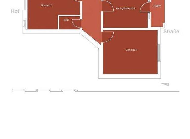 Wohnung zur Miete 815 € 2 Zimmer 50,9 m² frei ab sofort Holtenklinkerstr. 3B Bergedorf Hamburg 21029