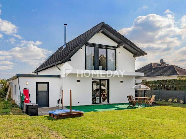 Doppelhaushälfte zum Kauf - Erstbezug 280.000 € 3 Zimmer 115 m² 448 m² Grundstück Eime 31036