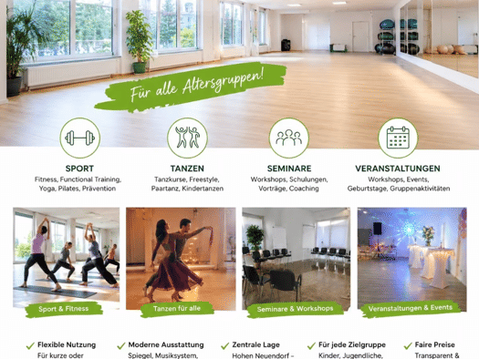 Büro zur Miete provisionsfrei 500 € 1 Zimmer 200 m² Bürofläche Gewerbestraße 11 Hohen Neuendorf Hohen Neuendorf 16540