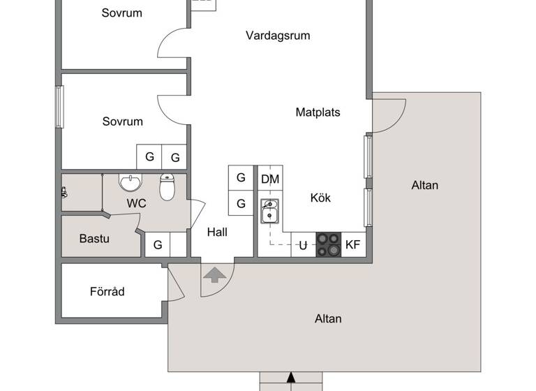 Haus zum Kauf 199.000 € 3 Zimmer 59 m² 482 m² Grundstück Branäs