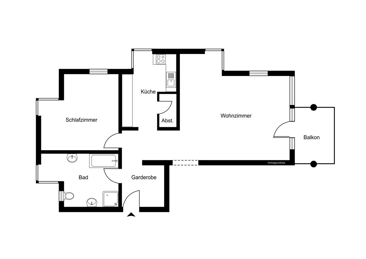 Wohnung zum Kauf 230.000 € 2 Zimmer 84,7 m²<br/>Wohnfläche Bad Urach Bad Urach 72574