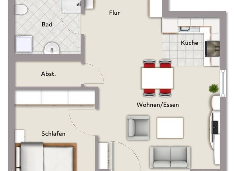 Wohnung zum Kauf 274.000 € 2 Zimmer 62,2 m² 2. Geschoss frei ab sofort Dinkelsbühl 91550