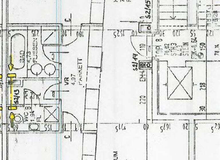 Wohnung zur Miete 1.004 € 3 Zimmer 77,5 m² 2. Geschoss frei ab 01.06.2026 Wien 1220
