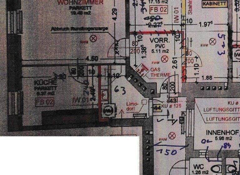 Wohnung zum Kauf 188.900 € 3 Zimmer 65 m² 3. Geschoss Quellenstraße Wien 1100