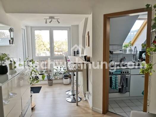 Wohnung zur Miete Tauschwohnung 700 € 2 Zimmer 50 m² Dachgeschoss Sasel Hamburg 22041