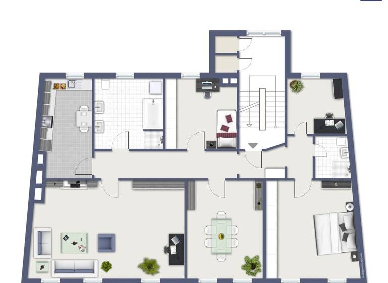 Wohnung zum Kauf 125.000 € 5 Zimmer 148 m² Schalke Gelsenkirchen 45881