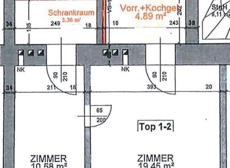 Wohnung zum Kauf 227.000 € 2 Zimmer 49 m² EG Jeneweingasse Wien 1210