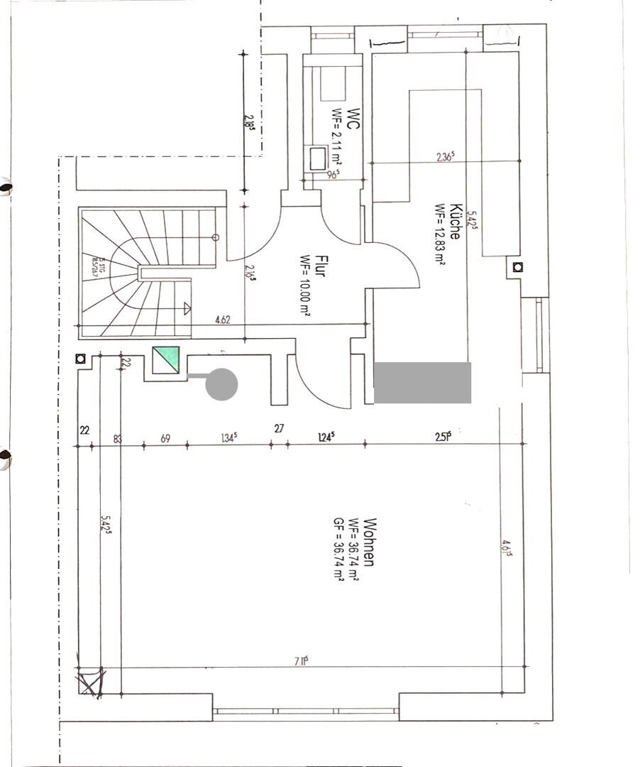 Wohnung zur Miete 1.500 € 2 Zimmer 80 m²<br/>Wohnfläche EG<br/>Geschoss 01.01.2025<br/>Verfügbarkeit Perckentinweg 33a Niendorf Hamburg 22455