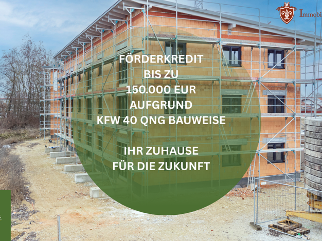 Wohnung zum Kauf - Erstbezug provisionsfrei 398.760 € 4 Zimmer 99,7 m² 1. Geschoss Mammingerschwaigen Mamming 94437